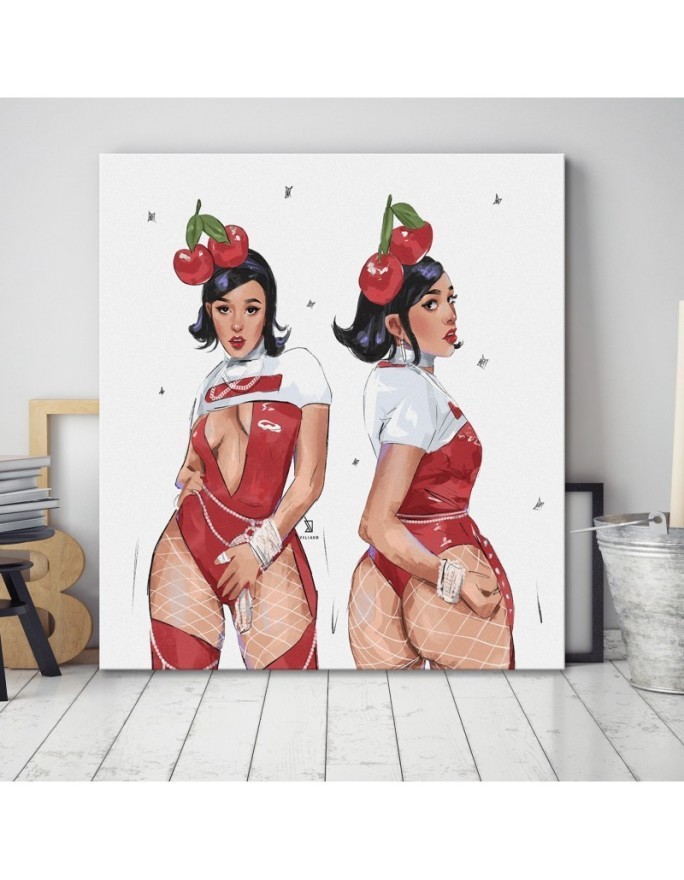 Canvas prints for teenage room - Mrs Cherry Vivian Arty | FEEBY