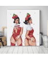 Canvas prints for teenage room - Mrs Cherry Vivian Arty | FEEBY