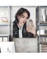 Pictures on Canvas for the wall - Teenager with a phone Vivian Arty | FEEBY