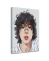 For teenage girls Canvas painting - Boy with a nose patch Vivian Arty | FEEBY