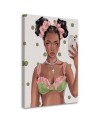 Fashionable Canvas paintings for teenagers - Girl Vivian Arty | FEEBY