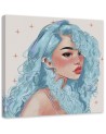 Canvas prints for teenage room - Teenage girl Vivian Arty | FEEBY
