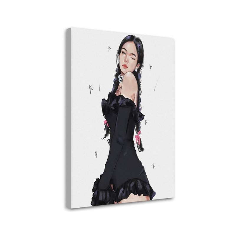 Canvas prints for teenager's room - Glamour teenager Vivian Arty | FEEBY