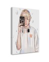 Canvas prints for a teenage girl's room - Teenage blonde Vivian Arty | FEEBY