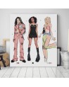 Canvas prints for teenagers - Teenage girl Vivian Arty | FEEBY