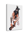 Canvas prints for teenagers - Japanese teenage girl Vivian Arty | FEEBY