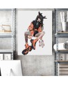 Canvas prints for teenagers - Japanese teenage girl Vivian Arty | FEEBY