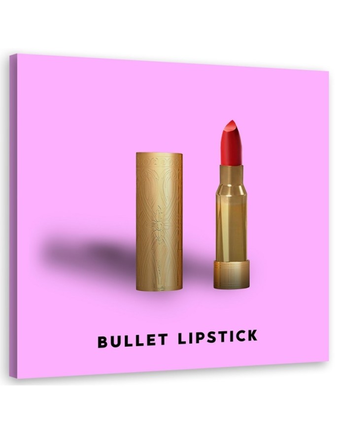 Canvas print Lipstick red...