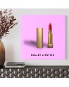 Living room wall art painting - Lipstick red gold Bekir Ceylan | FEEBY