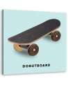 Teenage room Canvas painting skateboard donut Bekir Ceylan | FEEBY