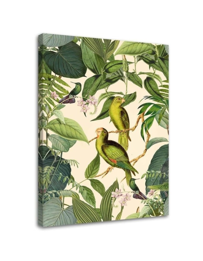 Canvas print Tropical birds...