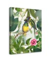 Canvas Paintings for the living room modern - Birds in the jungle Andrea Haase | FEEBY