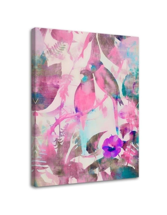 Canvas print Tropical birds...