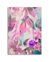 Canvas prints for modern living room - Tropical birds by Andrea Haase | FEEBY