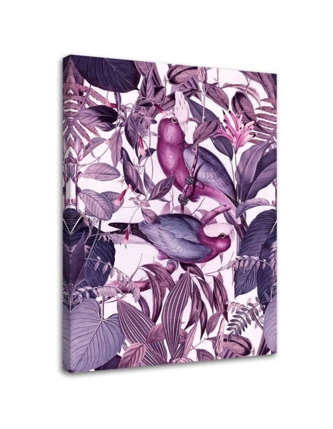 Fashionable Canvas paintings for the living room - Tropical birds 4 Andrea Haase | FEEBY