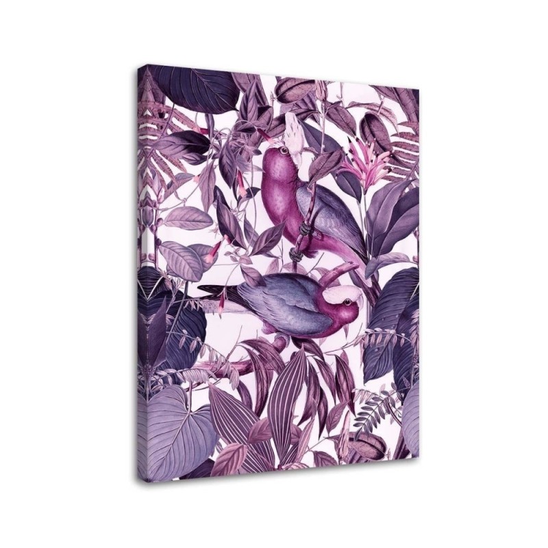 Fashionable Canvas paintings for the living room - Tropical birds 4 Andrea Haase | FEEBY