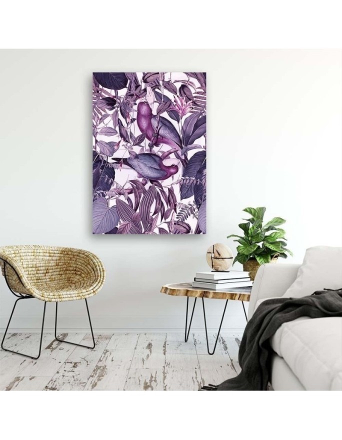 Fashionable Canvas paintings for the living room - Tropical birds 4 Andrea Haase | FEEBY