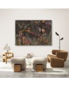 Canvas print - Monkeys in the jungle | FEEBY