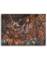 Prints on Canvas for living room - Deep tropical jungle | FEEBY