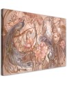 Canvas prints for living room - Magical peacock birds | FEEBY