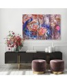 Wall picture 5-part - Magic peacock | FEEBY