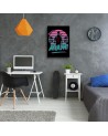 Canvas prints for teenager canvas - Neon lettering Welcome to Miami DDJVigo | FEEBY