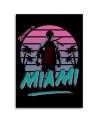 Canvas prints for teenager canvas - Neon lettering Welcome to Miami DDJVigo | FEEBY