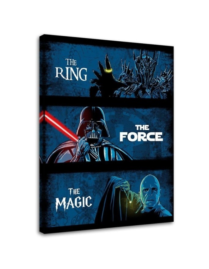 Canvas prints for teenager's room - Star Wars collage DDJVigo | FEEBY