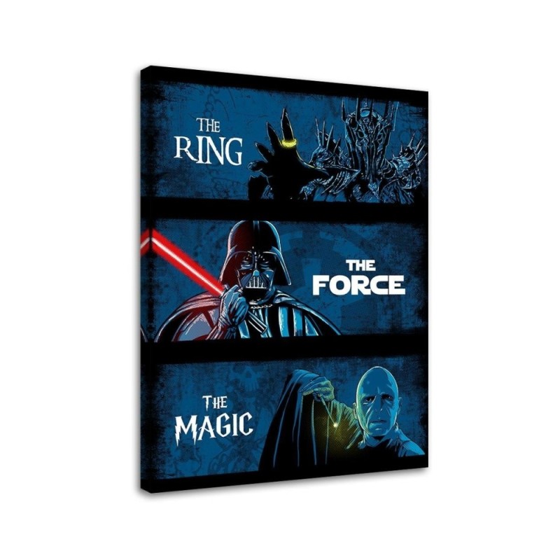 Canvas prints for teenager's room - Star Wars collage DDJVigo | FEEBY