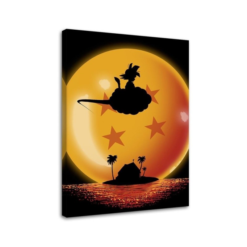 Canvas prints for teenager's room - Island against the sun DDJVigo | FEEBY