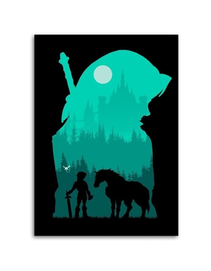 Canvas prints for a gamer - Warrior with a horse DDJVigo | FEEBY