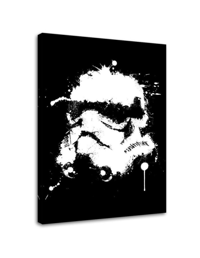 Wall painting - White robot head from star wars DDJVigo | FEEBY