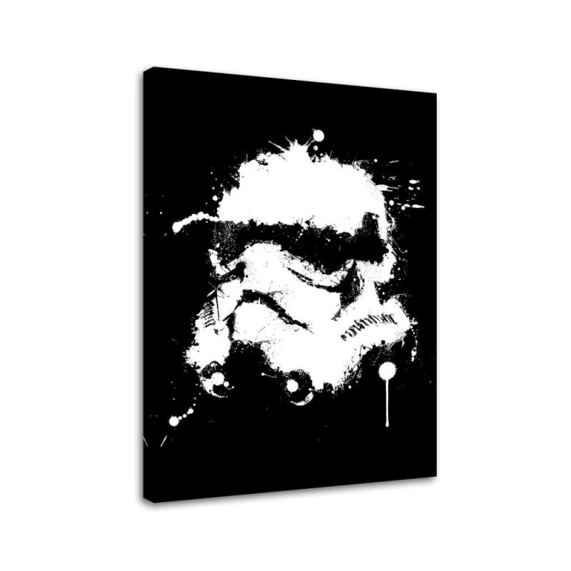 Wall painting - White robot head from star wars DDJVigo | FEEBY