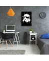 Wall painting - White robot head from star wars DDJVigo | FEEBY