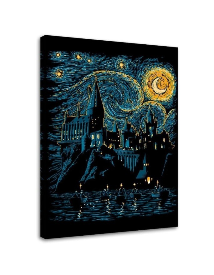 Canvas prints for a teenager's room - Castle on a slope DDJVigo | FEEBY