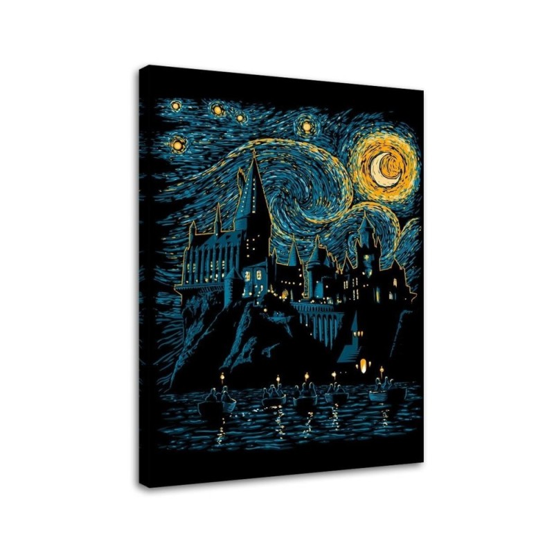 Canvas prints for a teenager's room - Castle on a slope DDJVigo | FEEBY