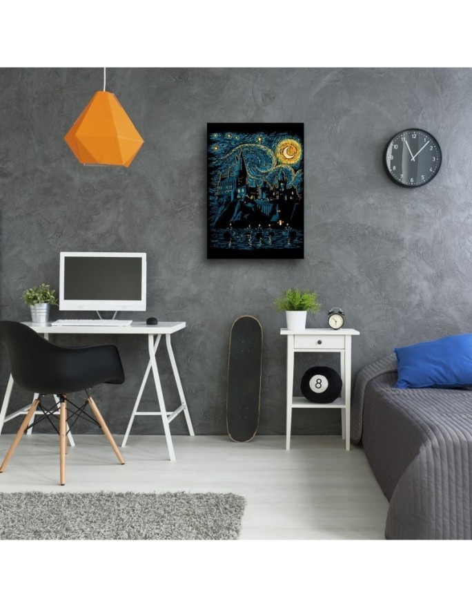 Canvas prints for a teenager's room - Castle on a slope DDJVigo | FEEBY