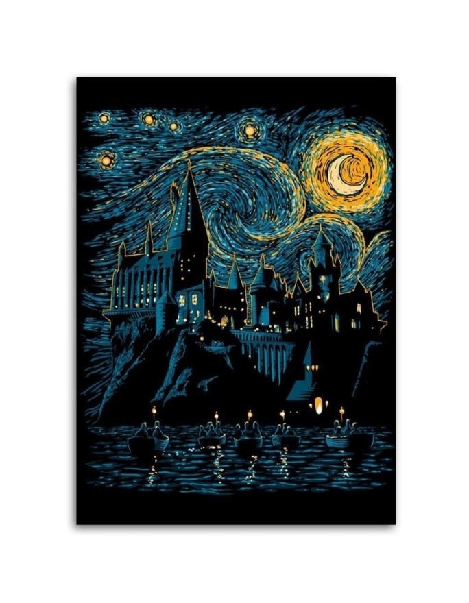 Canvas prints for a teenager's room - Castle on a slope DDJVigo | FEEBY