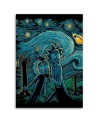 Canvas prints for a teenager's room - Colourful Rick and Morty DDJVigo | FEEBY