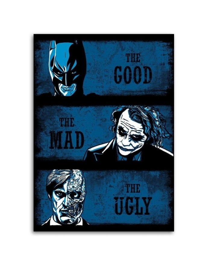 Printable wall art painting - Collage with movie characters DDJVigo | FEEBY