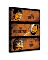 Wall art painting - Collage of movie characters DDJVigo | FEEBY