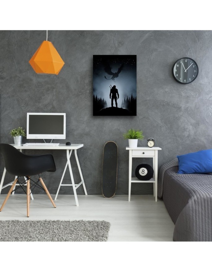 Canvas painting for a gamer - Dragon in the sky DDJVigo | FEEBY
