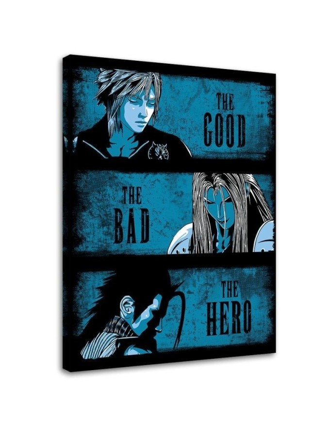 Wall art painting for teen room - Anime collage DDJVigo | FEEBY
