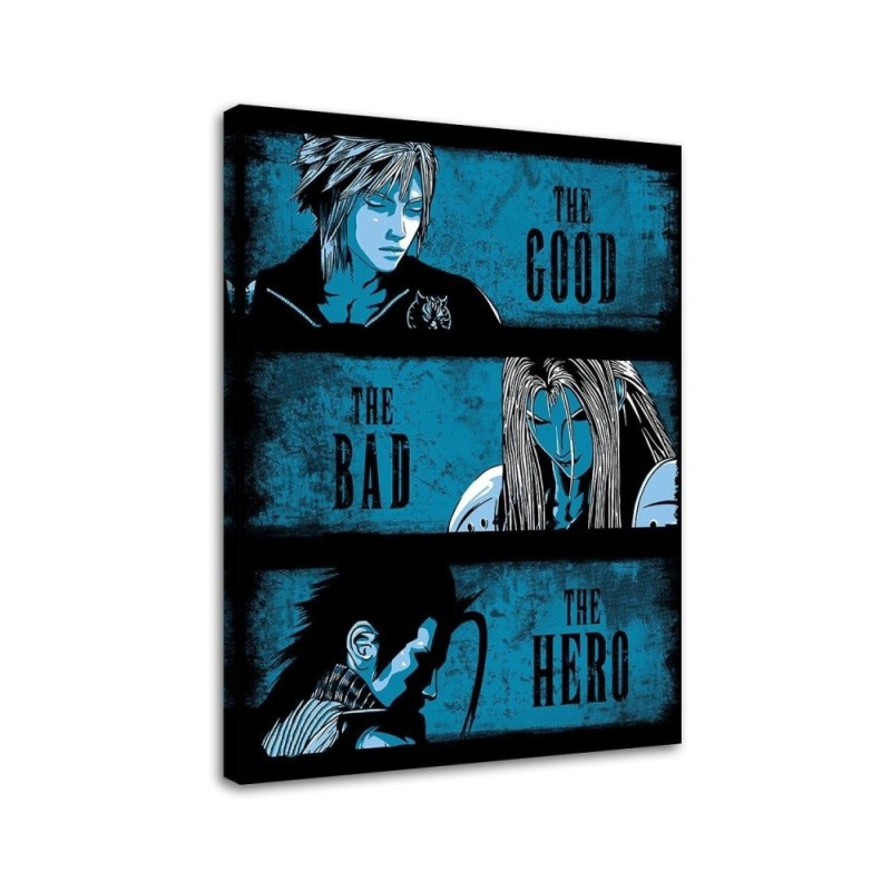 Wall art painting for teen room - Anime collage DDJVigo | FEEBY