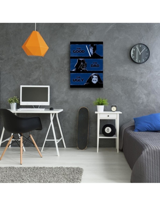 Wall art painting - Collage of characters from cult films DDJVigo | FEEBY