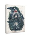Wall art painting - Magical forest in the form of a bird Barrett Biggers | FEEBY