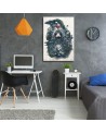 Wall art painting - Magical forest in the form of a bird Barrett Biggers | FEEBY
