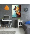 Wrapped Canvas prints for living room modern - Crows in Flight Barrett Biggers | FEEBY