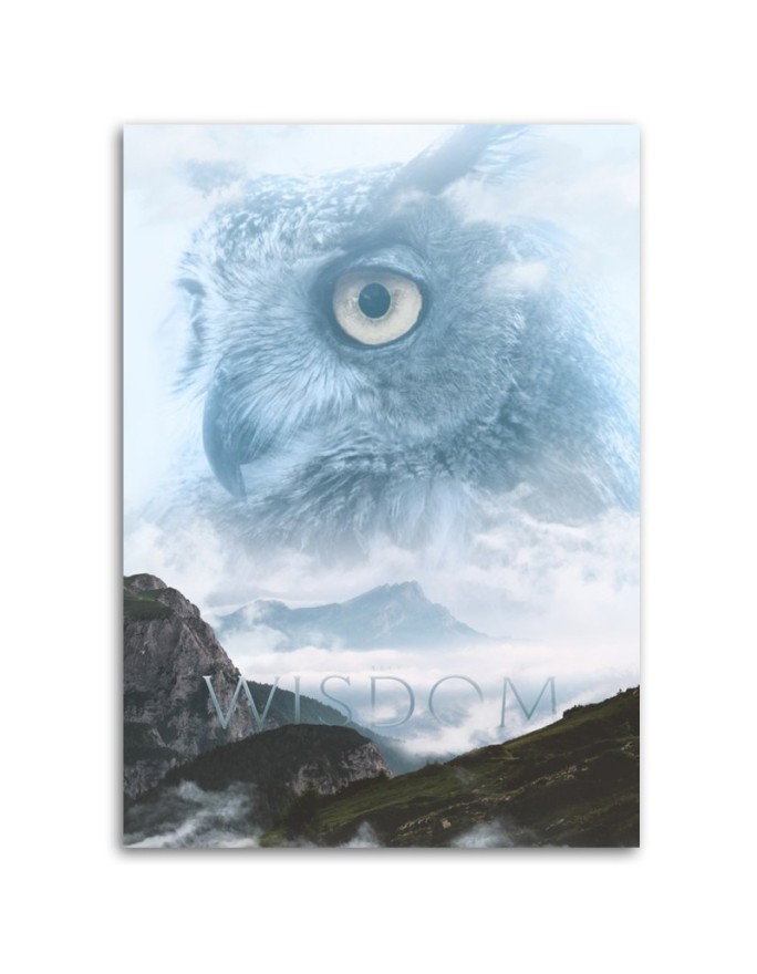 Wall Canvas painting - Bird in the sky reflection Barrett Biggers | FEEBY