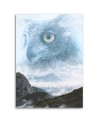 Wall Canvas painting - Bird in the sky reflection Barrett Biggers | FEEBY